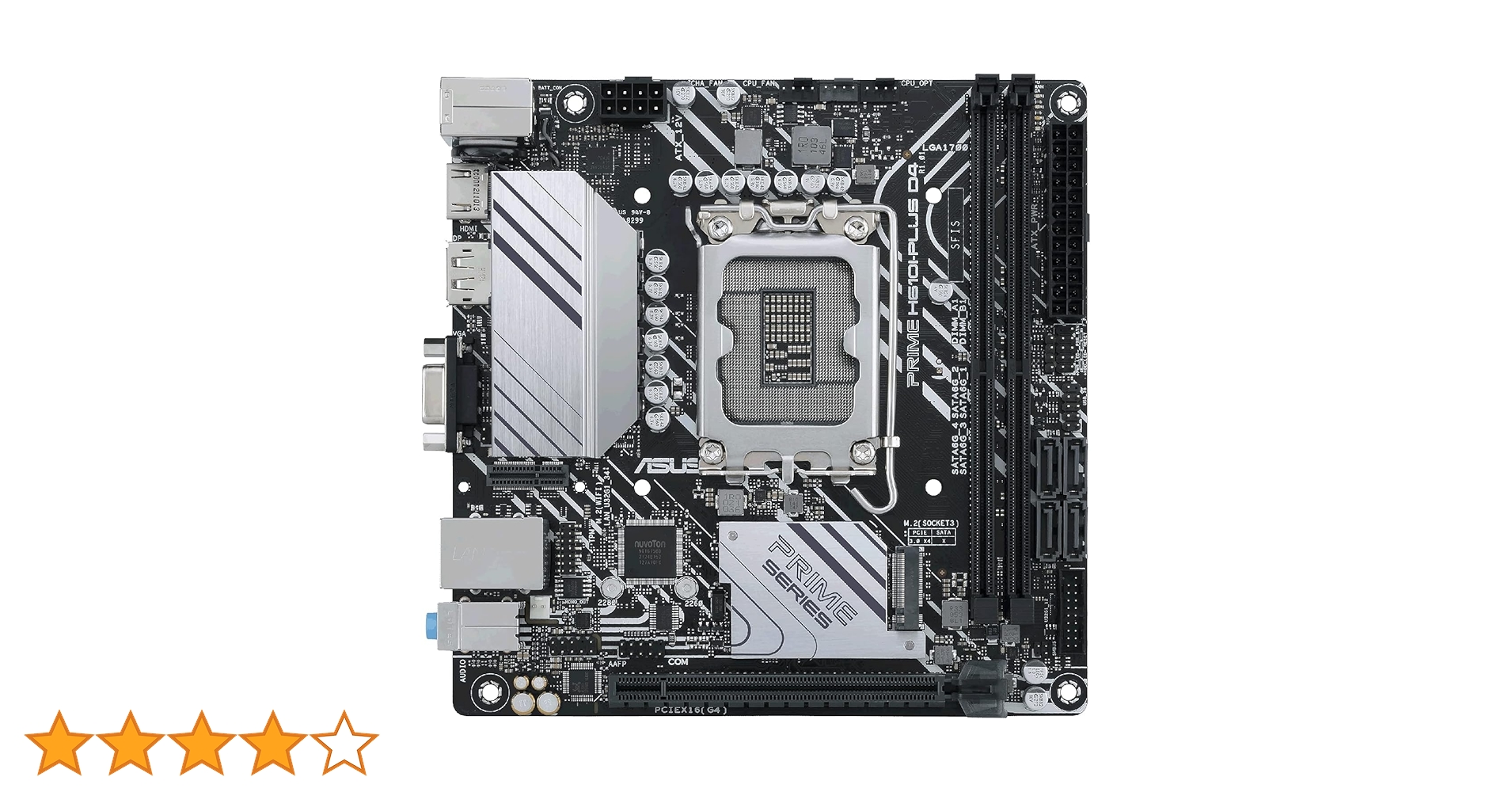 Amazon.co.jp: ASUS Intel H610 (LGA 1700) Mini-ITX